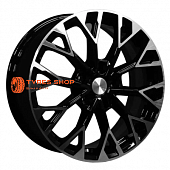 Khomen Wheels 7x17/5x108 ET40 D54,1 KHW1718 (Jac/Москвич 3) Black-FP